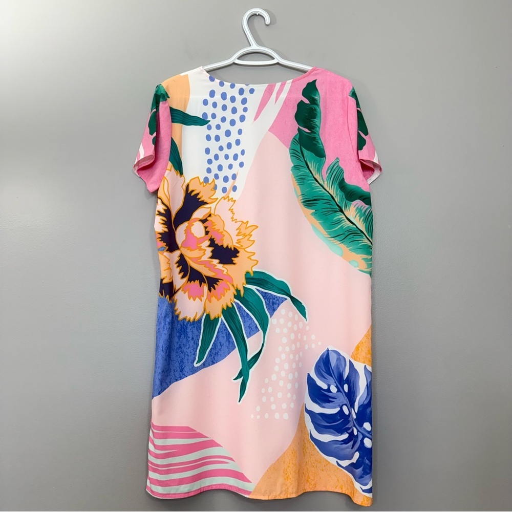 Minkpink Idea of Happiness Tee Dress Multi size Large - Picture 8 of 14